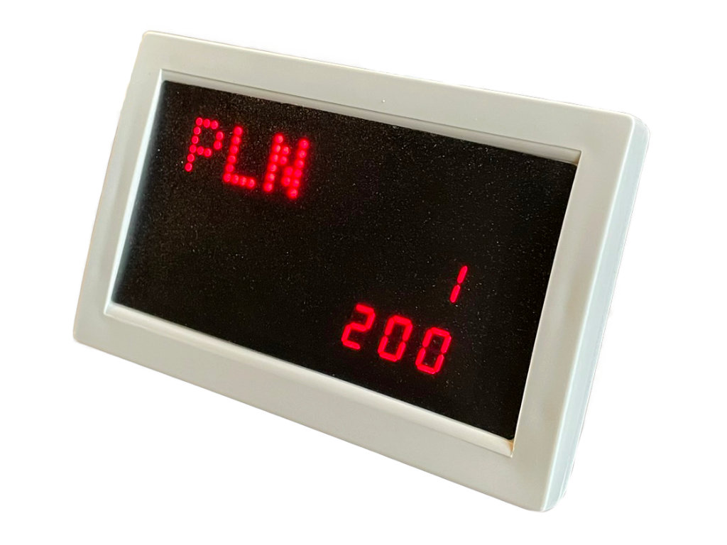 Wyświetlacz zewnętrzny do liczarek GC-350/1000